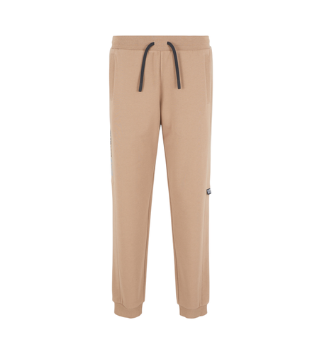 DPP58_PJVTZ Pantalon de survêtement Logo Series en coton mélangé marron (L), Casuel, Sport, Multisport - EA7 - Modalova