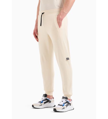 DPP58_PJVTZ Pantalon de survêtement Logo Series en coton mélangé (XL), Casuel, Sport, Multisport - EA7 - Modalova