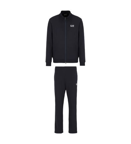 NPV67_PJVTZ Tracksuit Pro (M), Casuel, Sport, Coton, Multisport, Manche longue, Marine - EA7 - Modalova