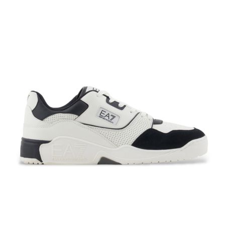 Unisex. X8X187_XK402 Basket low trainers (44), Blanc, Plat, Lacets, Casuel - EA7 - Modalova