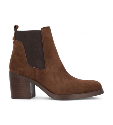 Bottines en cuir Leyna marron (37), 5 à 8 cm, Aucun, Casuel - Alpe - Modalova