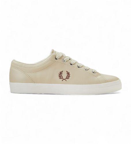 B7311-W69 Baskets Baseline en cuir (40), Plat, Lacets, Casuel - Fred Perry - Modalova