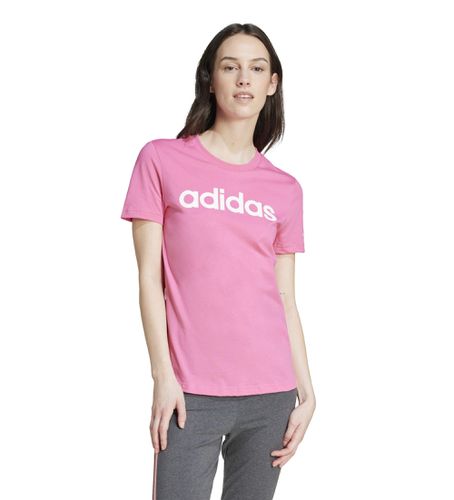 IY9191 Loungewear Essentials T-shirt slim à logo (L), Casuel, Coton, Manche courte - adidas - Modalova