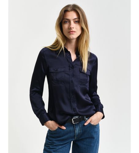 Chemise à coupe régulière avec pochette (34), Casuel, Viscose, Manche longue - Gant - Modalova