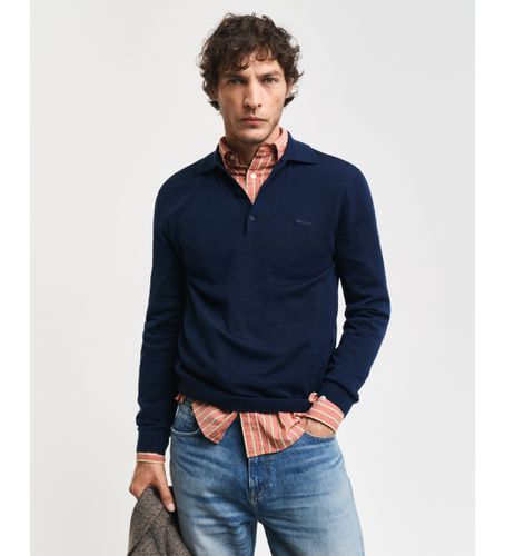 Polo en laine mérinos extra fine (S), Casuel - Gant - Modalova