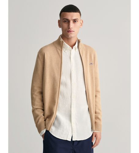 Cardigan zippé Casual (L), Casuel, Coton - Gant - Modalova