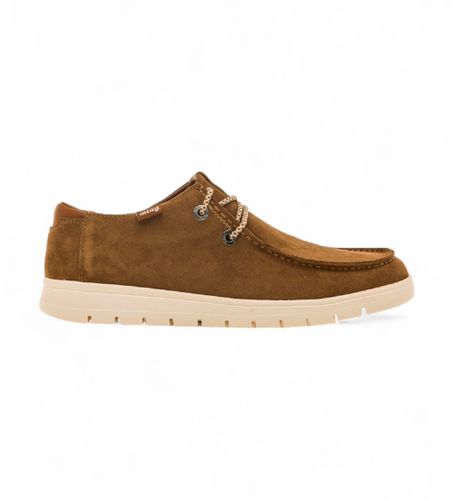 Chaussures en cuir Denver marron (40), Plat, Lacets, Casuel - Mustang - Modalova