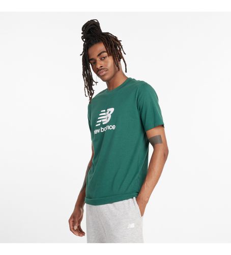 MT41502 Sport Essentials Logo T-shirt (L), Casuel, Coton, Multisport, Manche courte - New Balance - Modalova