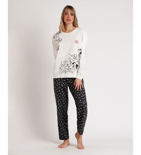 Pyjama manches longues peluche 101 Dalmatiens (S), Homewear, Coton, Manche longue - Disney - Modalova