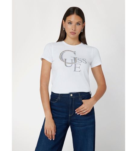 W4BI16I3Z14 T-shirt (XS), Casuel, Coton, Manche courte - Guess - Modalova