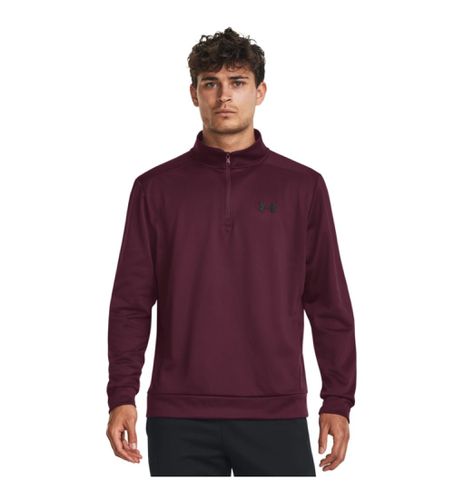 Sweat-shirt zippé en polaire marron (M), Casuel, Sport, Grenat, Multisport, Polyester - Under Armour - Modalova