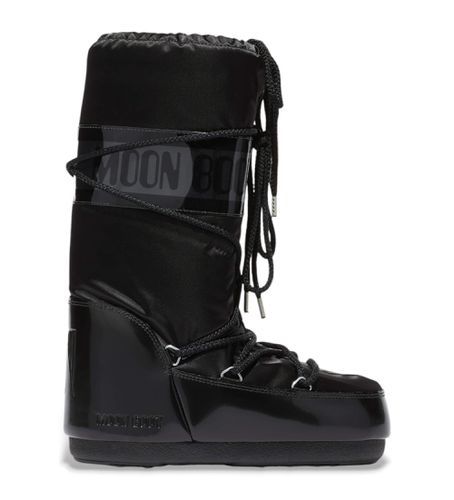 D1401680 Bottes Icon Glance noires (39/41), Plat, Aucun, Casuel, Neige - Moon Boot - Modalova