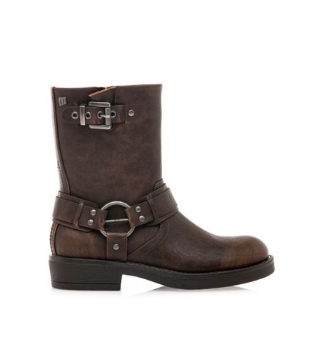 Bottines Brunei Marron (36), Plat, Fermeture éclair, Casuel - Mustang - Modalova