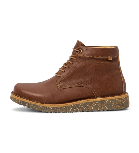 Unisex. 2563411ND005_023 Bottines en cuir marron N5634 (37), Plat, Lacets, Casuel - El Naturalista - Modalova