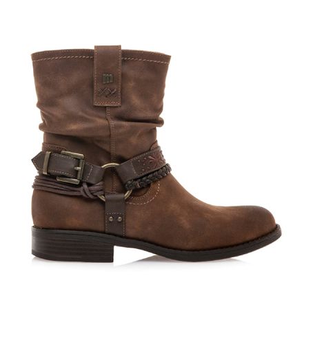 Bottines Persea marron (36), Tissu, 3 à 5 cm, Aucun, Casuel - Mustang - Modalova