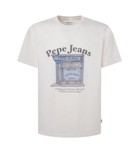 PM509638 T-shirt Aggo (XS), Casuel, Manche courte, Le coton biologique, Durable - Pepe Jeans - Modalova