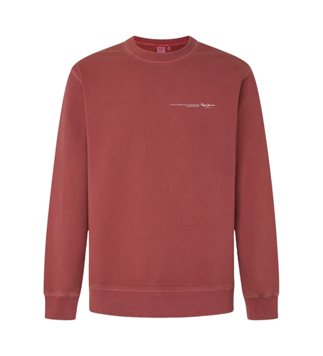 PM582740 Sweat-shirt Davy Crew marron (M), Casuel, Grenat, Le coton biologique, Durable - Pepe Jeans - Modalova