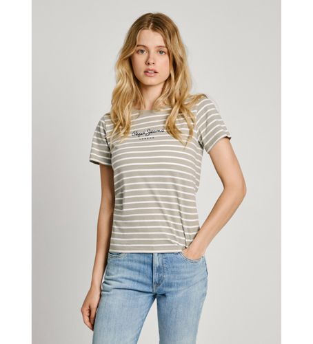 PL505876 T-shirt Elba (XS), Casuel, Manche courte, Le coton biologique, Durable - Pepe Jeans - Modalova