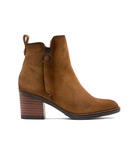 Bottines en cuir à fermeture éclair Juno, marron (36), 5 à 8 cm, Casuel - Porronet - Modalova