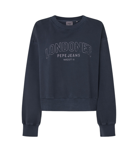 PL581464 Sweat Fiorelina (XS), Casuel, Coton, Marine - Pepe Jeans - Modalova