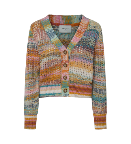 PL702162 Cardigan indien multicolore (XS), Casuel, Polyester - Pepe Jeans - Modalova