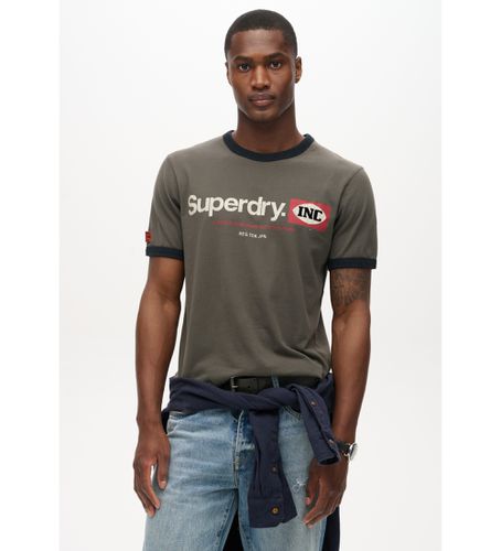 M1012023A T-shirt Core Ringer Workwear (XXL), Casuel, Coton, Manche courte - Superdry - Modalova