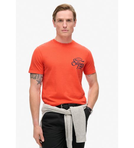 M1012024A Copper Label Chest Graphic T-shirt (L), Casuel, Coton, Manche courte - Superdry - Modalova