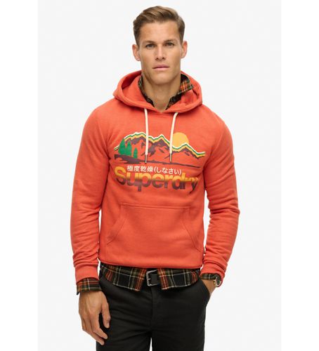 M2013708A Sweat à capuche graphique Great Outdoors (XXL), Casuel, Coton, Le coton biologique, Durable - Superdry - Modalova