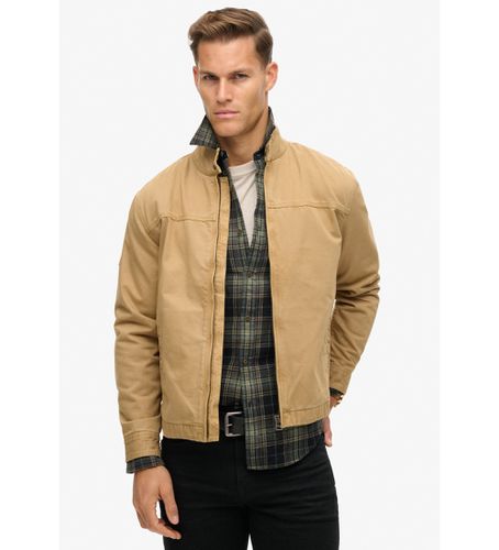 M5011945A Veste Harrington classique marron (XXL), Casuel, Le coton biologique, Durable - Superdry - Modalova