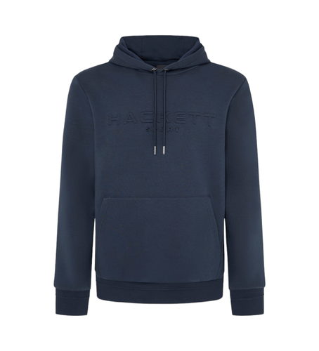 HM581265 Sweatshirt Hs Embossed (S), Casuel, Coton, Marine - Hackett London - Modalova