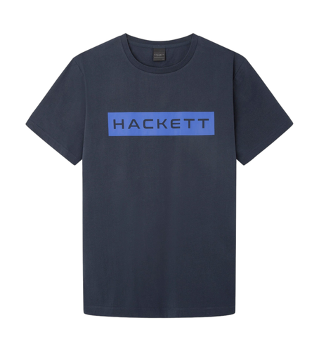 HM500830 Hs Essential Box T-shirt (XS), Casuel, Coton, Manche courte, Marine - Hackett London - Modalova