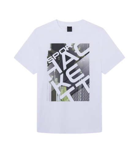 HM500851 Hs Graffiti T-shirt (XS), Casuel, Coton, Manche courte - Hackett London - Modalova