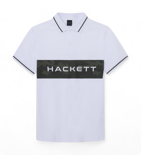 HM563366 Polo Hs Chest (S), Casuel, Coton, Manche courte - Hackett London - Modalova