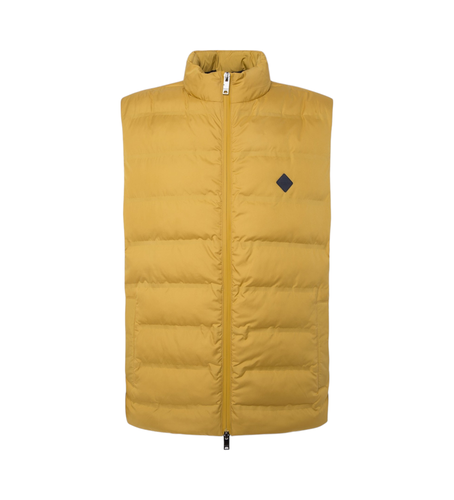 HM403221 Gilet Lward moutarde (S), Casuel, Polister recyclé, Durable - Hackett London - Modalova