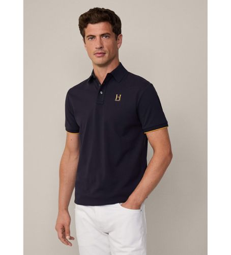 HM563354 Polo Heritage H Logo (XS), Casuel, Coton, Manche courte, Marine - Hackett London - Modalova