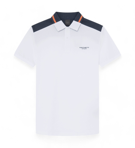 HM563331 Polo Hs Colour Block (XXL), Casuel, Coton, Manche courte - Hackett London - Modalova