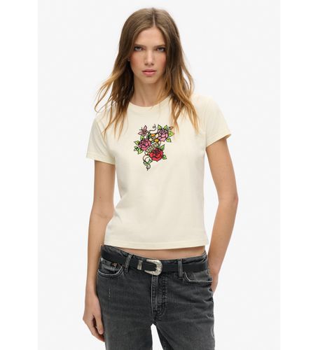 W1011573A T-shirt Tattoo cassé (S), Casuel, Coton, Manche courte - Superdry - Modalova