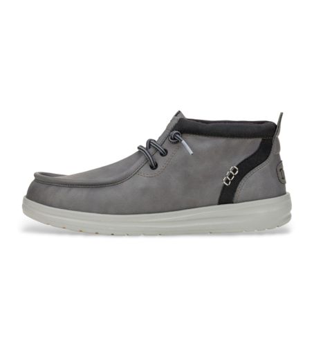 HD42051 Trainers Wally Mid Classic (42), Plat, Lacets, Casuel, Gris - HeyDude - Modalova