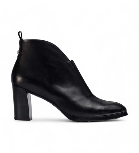 L-1112_5121_5792 Sorrento Leather Ankle Boots (37), Cuir, 5 à 8 cm, Aucun, Casuel - Wonders - Modalova