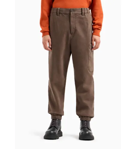 DZP21ZN5AZ1897 Pantalon chino cargo jogger marron (29), Casuel, Coton - Armani Exchange - Modalova