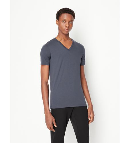 NZT75ZJA5Z1536 T-shirt à coupe régulière en jersey de coton Pima (M), Casuel, Manche courte - Armani Exchange - Modalova