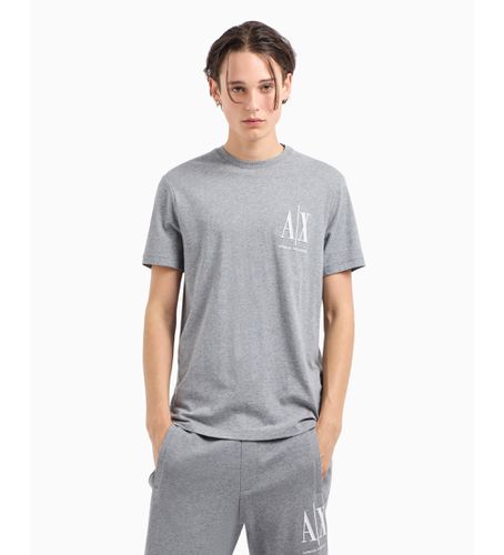 NZTPHZJH4Z3930 T-shirt en maille à coupe régulière (L), Casuel, Coton, Manche courte - Armani Exchange - Modalova