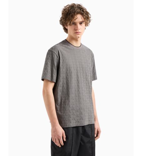 DZTLBZJ2ZZ19AA T-shirt coupe régulière avec col rond contrasté ASV (L), Casuel, Coton, Manche courte - Armani Exchange - Modalova