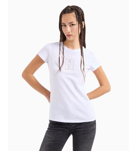 DYT35YJCTZ1000 T-shirt Ax (XS), Casuel, Coton, Manche courte - Armani Exchange - Modalova