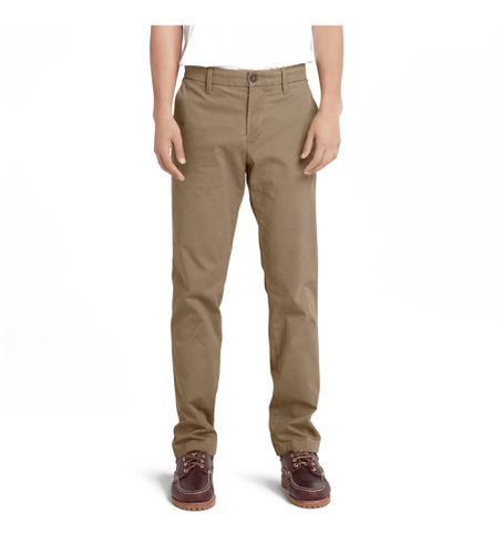 TB0A2BYY9181 Pantalon chino en twill extensible marron (32/32), Casuel, Le coton biologique, Durable - Timberland - Modalova