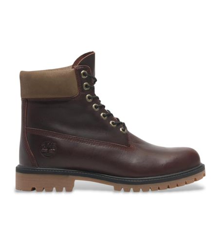 TB0A41MWEIW1 Heritage 6 Inch Bottes en cuir imperméable marron (40 W), Plat, Lacets, Casuel, Durable - Timberland - Modalova