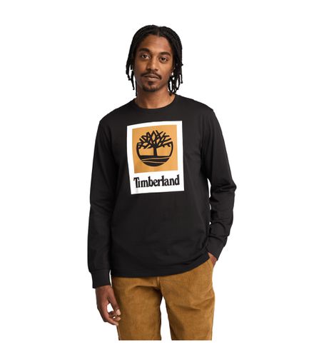 TB0A5VBB0011 T-shirt à manches longues avec logo Stack (S), Casuel, Coton, Manche longue - Timberland - Modalova