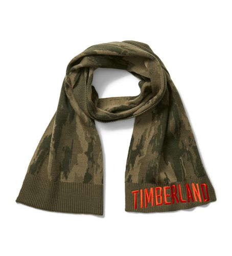 TB0A5ZRJA581 Echarpe en jacquard avec imprimé camouflage (OSFA), Casuel, Acrylique, Durable - Timberland - Modalova