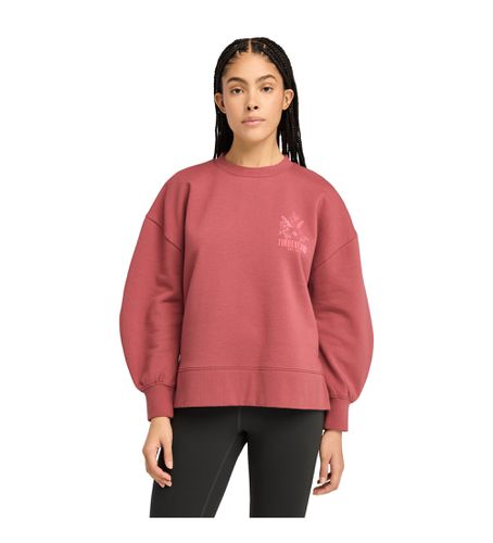 TB0A5ZX7EFU1 Sweatshirt à col rond et imprimé graphique brossé sur la poitrine (M), Casuel, Coton - Timberland - Modalova