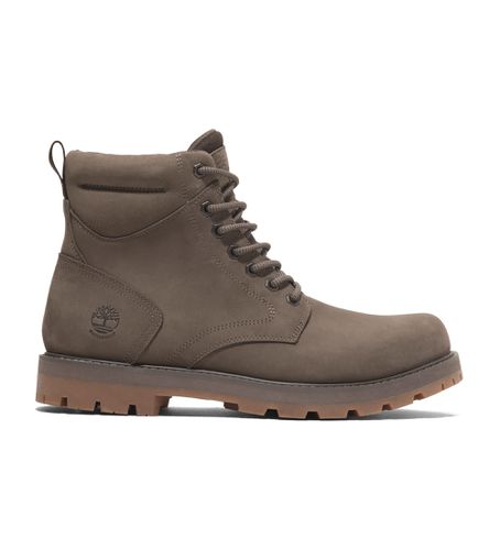 TB0A69UHEM51 Bottes à lacets en cuir imperméable à mi-mollet Britton Road marron (41), Plat, Casuel - Timberland - Modalova